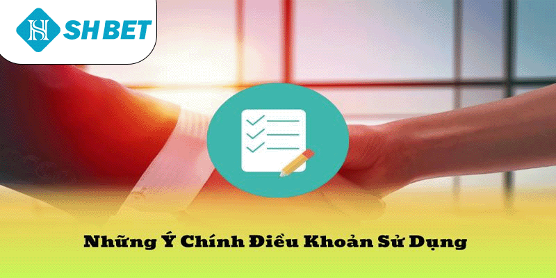 Những Ý Chính Điều Khoản Sử Dụng